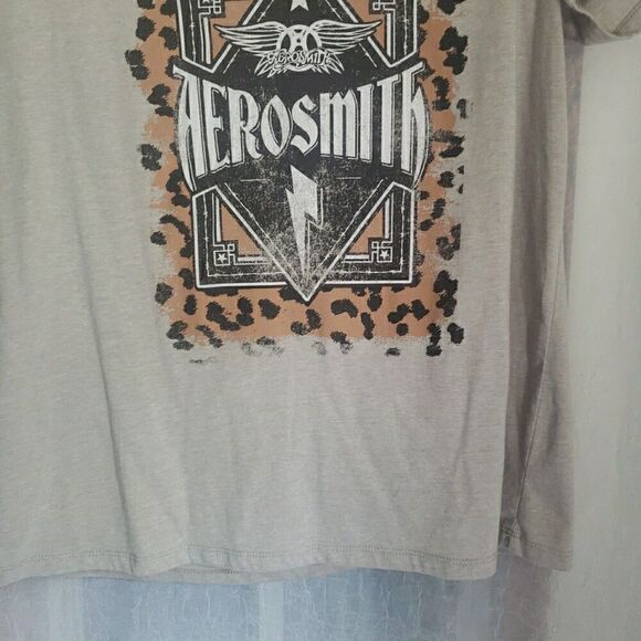 Aerosmith Rock Band Graphic Workout Gym Shirt Rocker Grunge 90s Y2K Skater - Picture 4 of 7